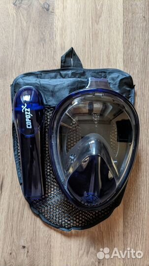 Маска для снорклинга, плавания Copozz