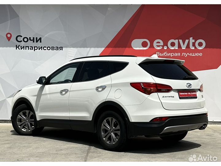 Hyundai Santa Fe 2.2 AT, 2015, 123 000 км