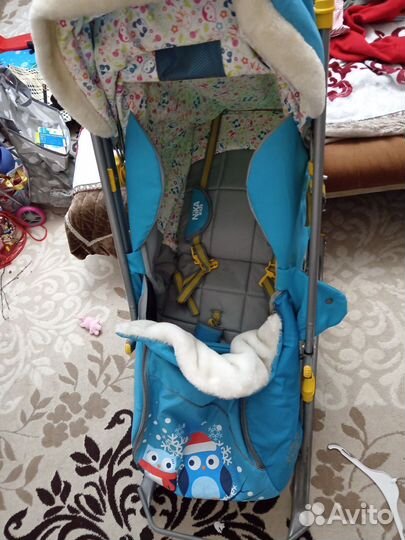 Детские санки коляска бу