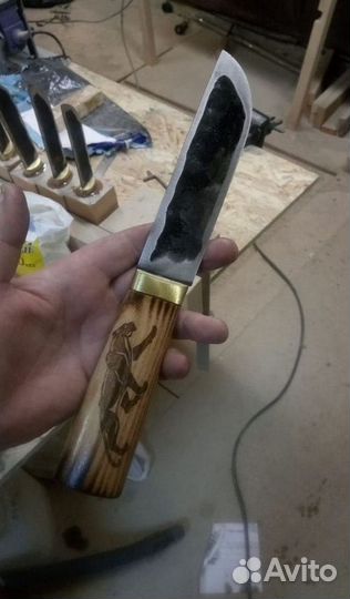 Нож охотничий Кованый