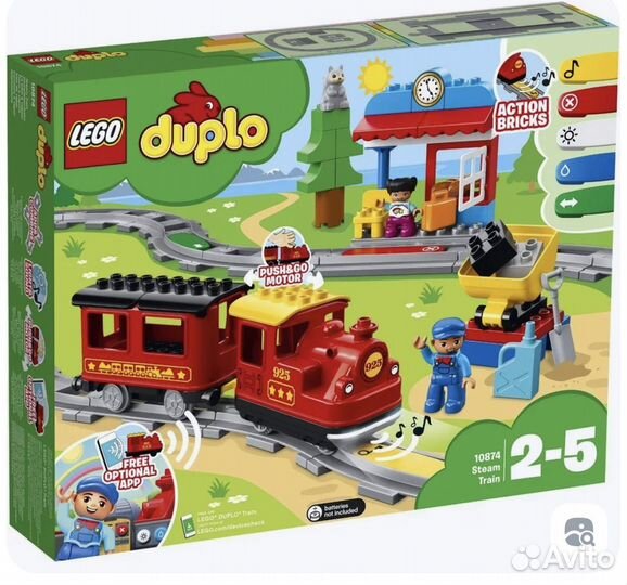 Lego duplo железная дорога