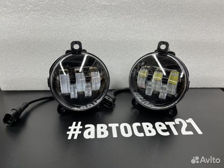 Противотуманные фары led Лада Веста Рено Форд 60W
