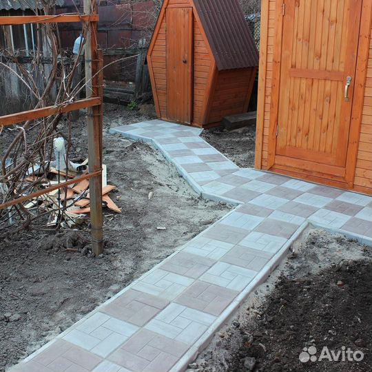 Тротуарная плитка и брусчатка