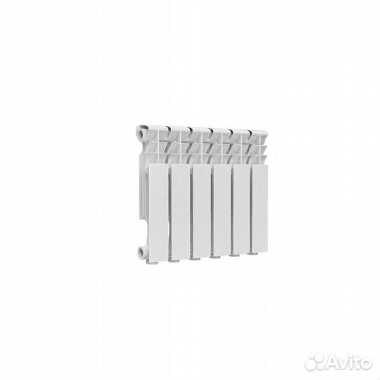 Радиатор алюм Delta Plus 350 6 секц Qну618Вт Ogi