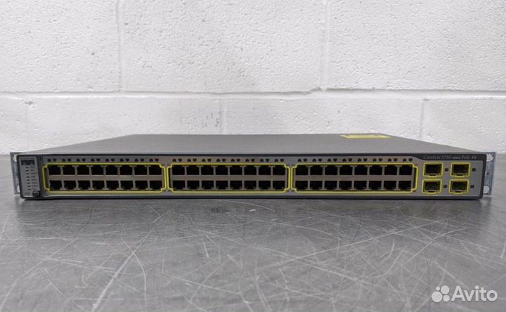 Коммутатор Cisco WS-C3750-48-PS-S PoE