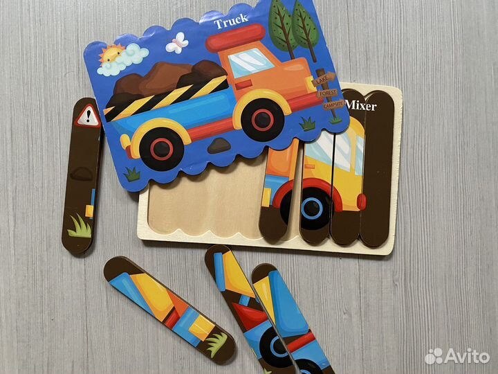 Djeco, сортеры, пазлы