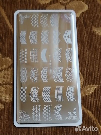 Пластины для стемпинга (7 шт)