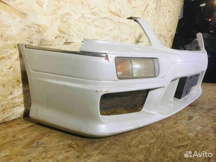 Бампер передний Тюнинг Nissan Stagea WC34 Белыйцар