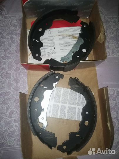 Колодки тормозные рено логан
