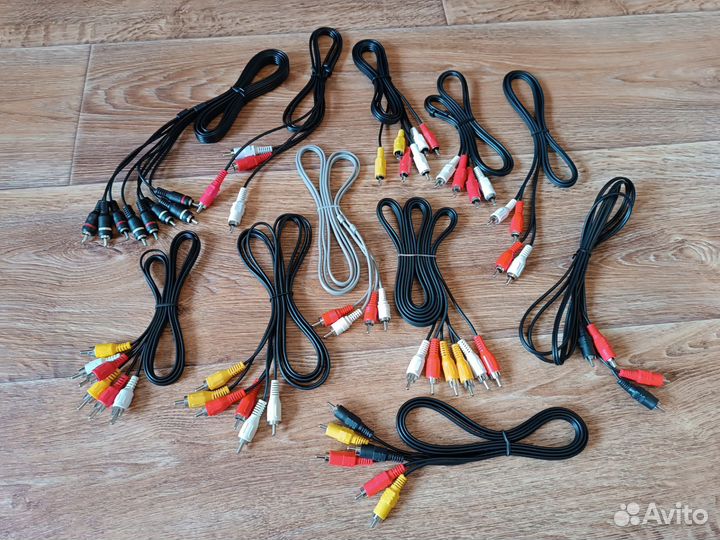 Межблочные провода RCA/тюльпаны/AUX/композитные