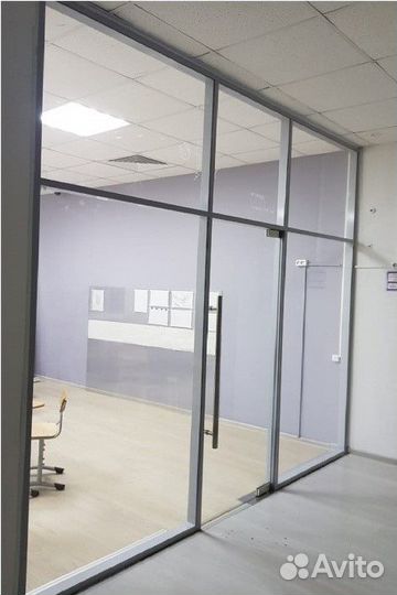 Стеклянные перегородки