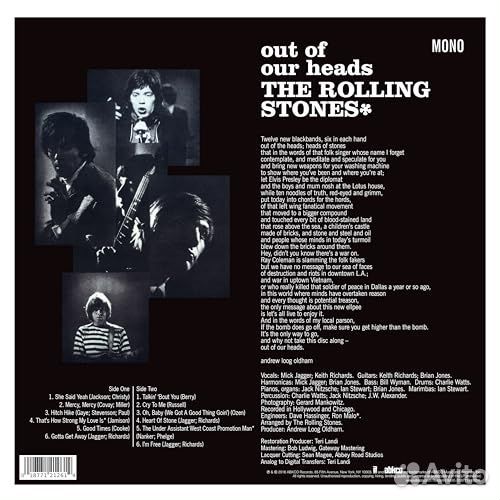 The Rolling Stones - Out of Our Heads (UK LP) (1 LP)