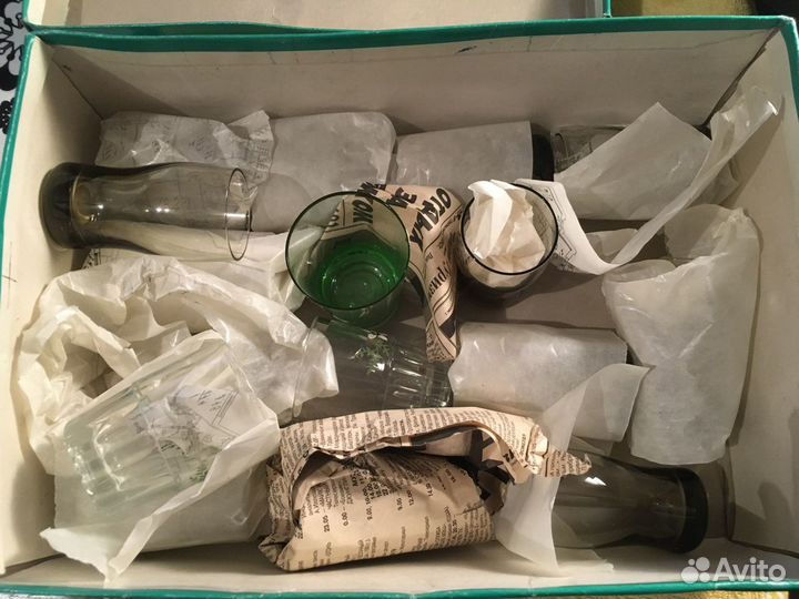 Стаканы граненые ссср/Рюмки