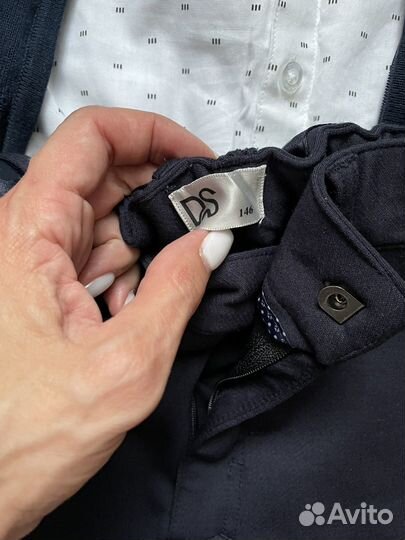 Кардиган, брюки, рубашка -Одежда для школы