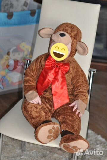 Новогодний костюм мишки - медвежонка 80 размер