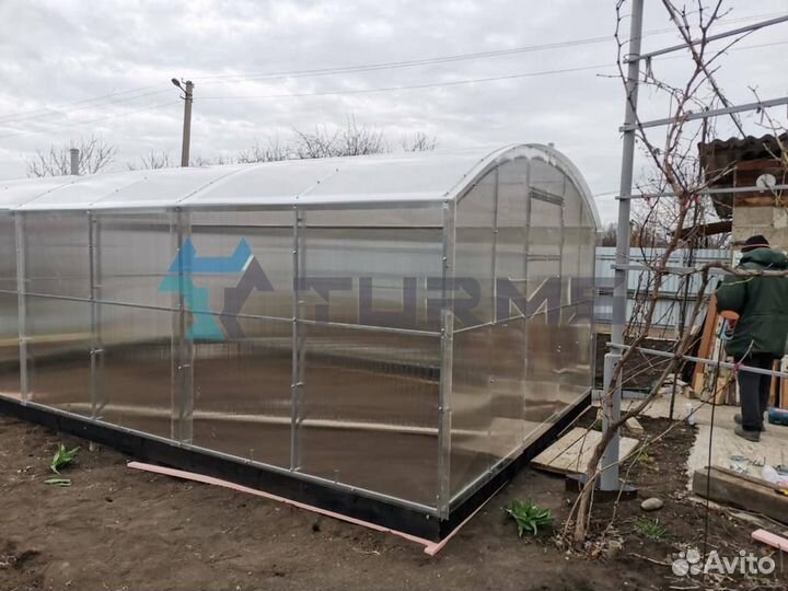 Теплица прямостенная 3 на 4