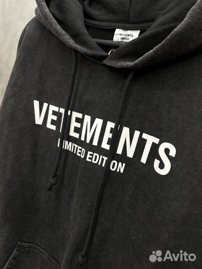 Стильные оверсайз худи Vetements(хит2024)