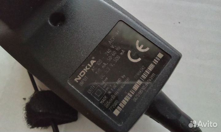 Зарядное для телефона nokia sony ericsson