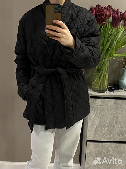 Стеганая куртка кимоно