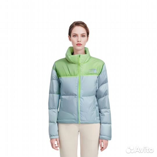 THE north face Down Jacket Women's Light Blue (S)(93)