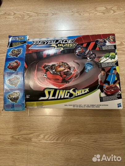 Бейблейд и арена beyblade burst turbo slingshock