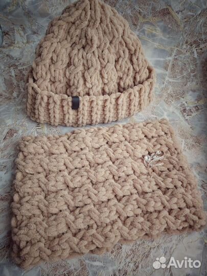 Снуд, повязка на голову, шапка