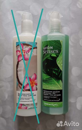 Спрей, гель для душа, лосьон, шампунь Эйвон