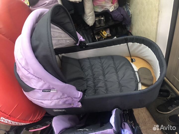 Детская Коляска 2в1 Babyton Rocky Purple