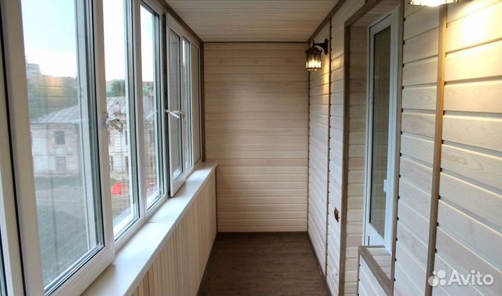 Балкон пвх под ключ