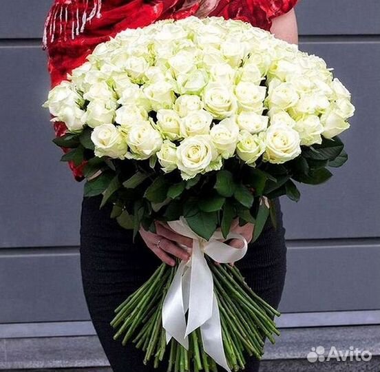 Высокие розы Доставка цветов