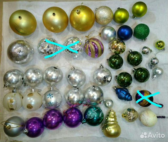 Елочные игрушки (Набор 8)