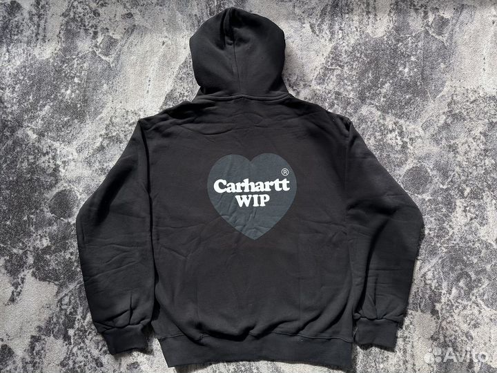 Кофта худи Carhartt WIP Hooded Heart Sweat