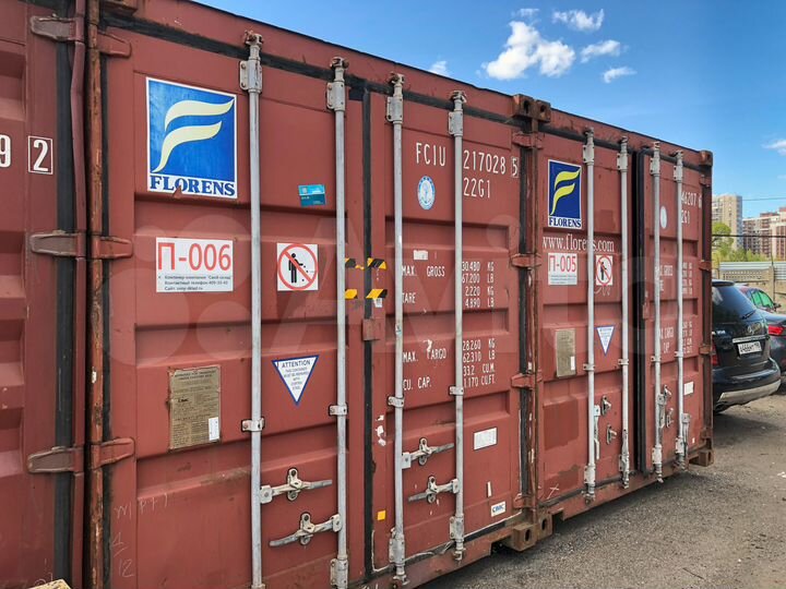 Аренда контейнера под склад 40ф, 28 м²