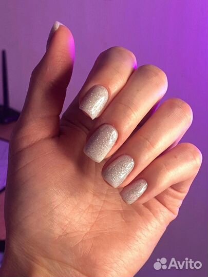 Наращивание ногтей, покрытие гель-лаком,укрепление