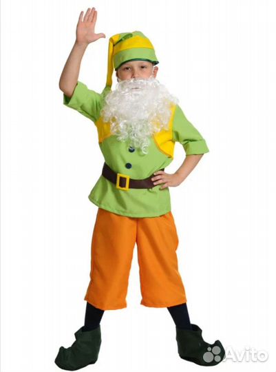 Новогодний костюм (заяц, медведь, гном, пират - ра