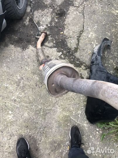 Резонатор глушителя Kia Rio 3