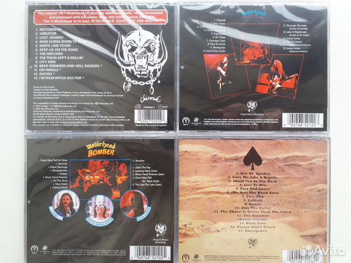 CD диски Motörhead