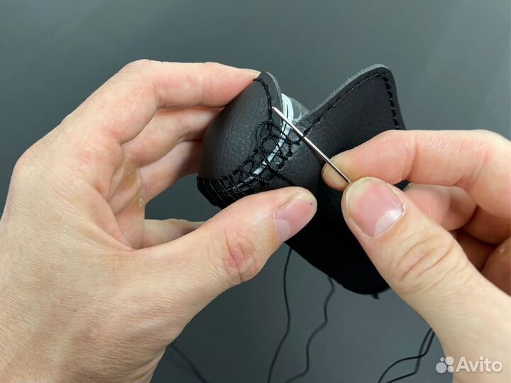 Оплетка на ручку кпп LADA Granta 1