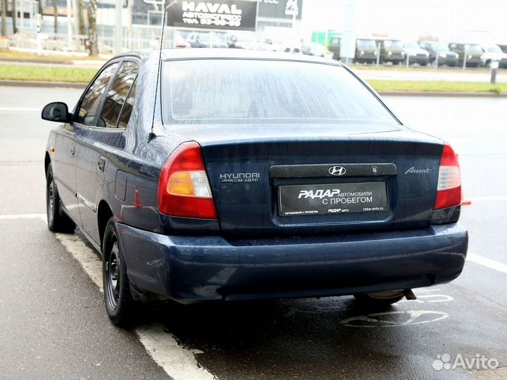 Hyundai Accent 1.5 AT, 2007, 407 900 км