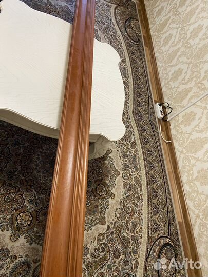 Карниз деревянный раритетный для занавесок