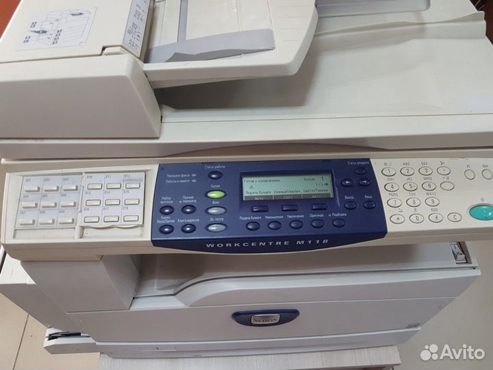 Мфу лазерное Xerox WorkCentre M118, ч/б, A3