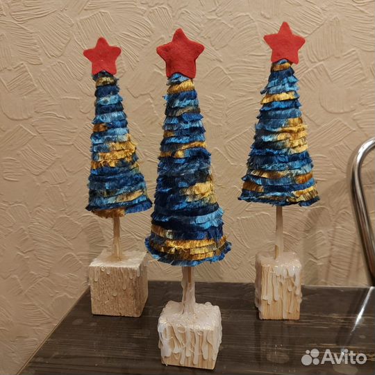 Декор новогодние ёлочки