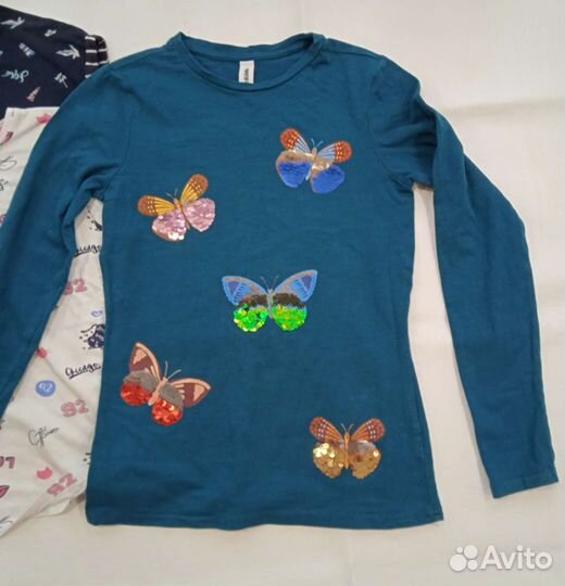 Вещи брендовые пакетом на девочку 146