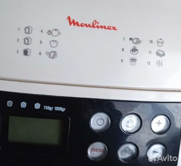 Хлебопечка moulinex новая