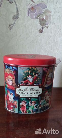 Банка жестяная интерьерная