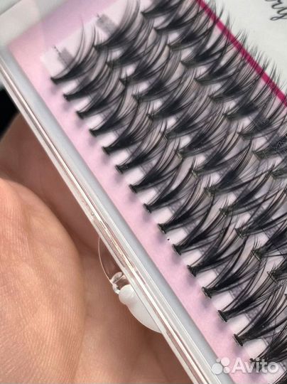 Накладные ресницы пучки