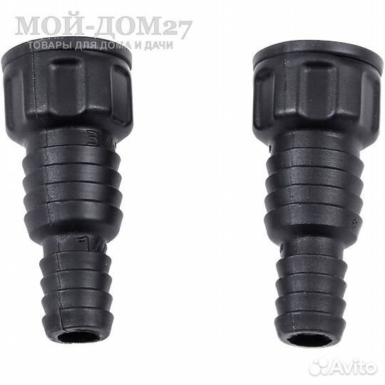 Штуцер для шлангов жук 1/2 и 3/4