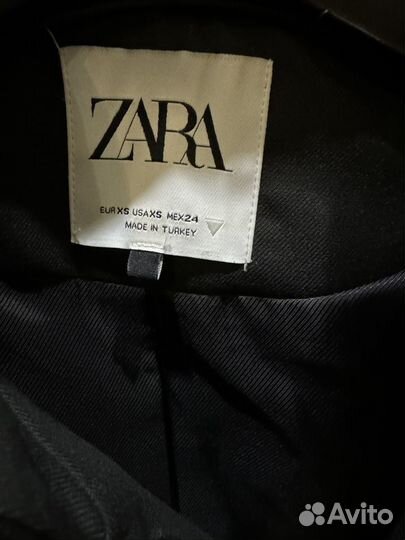 Укороченный Пиджак жакет zara