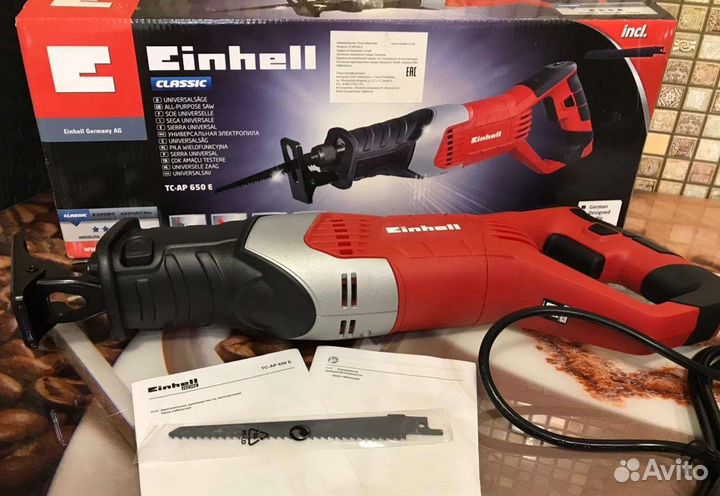 Сабельная пила Einhell 650Е новая