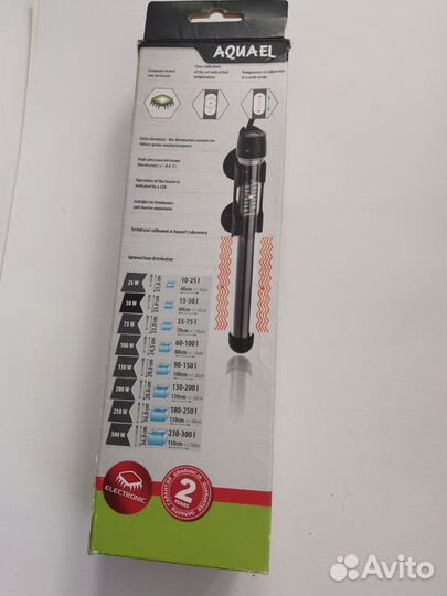 Aquael Platinum Heater 50w нагреватель на 15-50 л